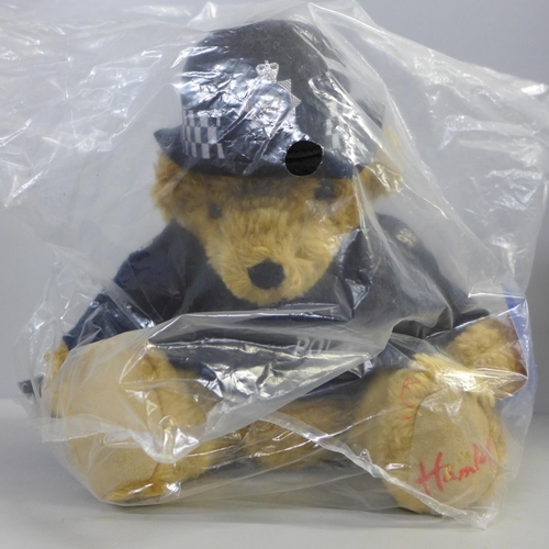 772 - A Hamley's Police Officer Teddy bear