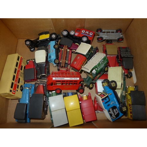 786 - A collection of 23 model vehicles, playworn, mostly Matchbox