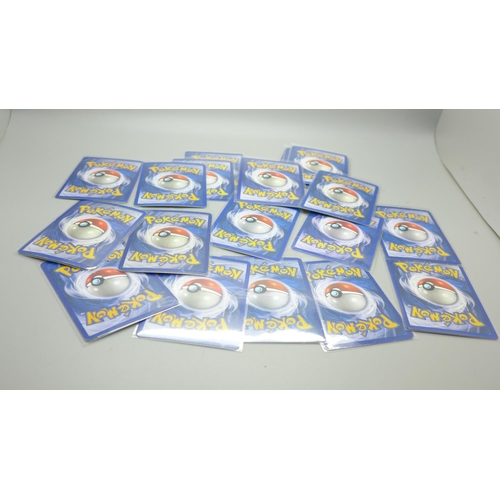 849 - Twenty Holo Pokemon cards from 2004 - 2008