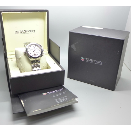 893 - A Tag Heuer SLR Mercedes Benz wristwatch, boxed  * This lot is subject to VAT