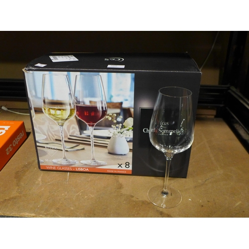 3009 - C&S Wine Glasses (55cl) (283-10) * This lot is subject to VAT