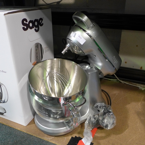 3015 - Sage The Bakery Boss Stand Mixer, original RRP £249.99 + VAT  (283-23) * This lot is subject to VAT