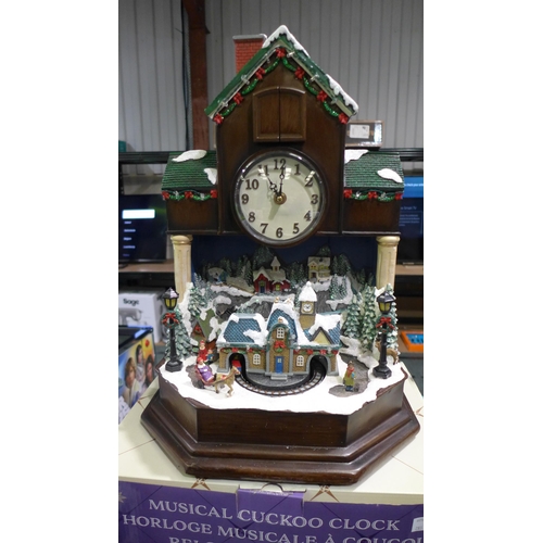 3045 - Musical Cuckoo Clock (281-419)   * This lot is subject to vat