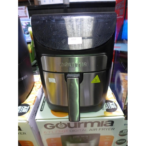 3058 - Gourmia Air Fryer 7Qt     (283-2) * This lot is subject to VAT