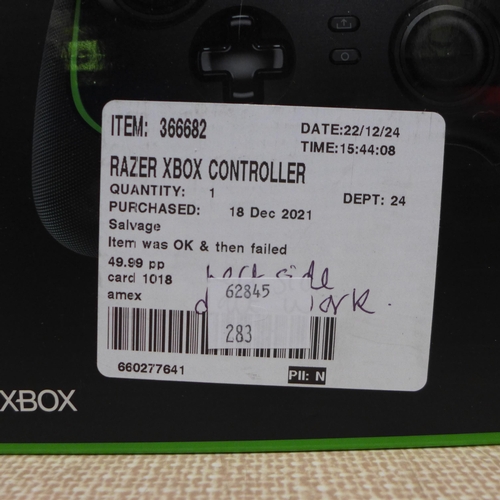 3066 - Razer Xbox One Controller (Wolverine)    (283-256) * This lot is subject to VAT