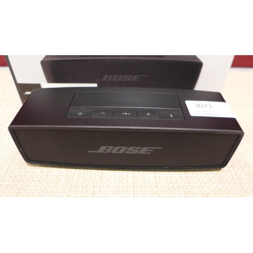 3071 - Bose Soundlink Mini 2 Black Speaker, original RRP £134.99 + VAT (283-478) * This lot is subject to V... 