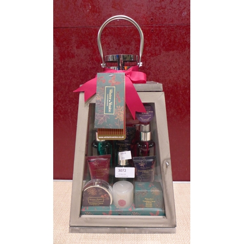 3072 - Wiv Rectangle Lantern Gift Set   (283-26) * This lot is subject to VAT