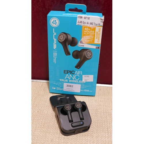 3082 - Jlab Epic True Wireless Air Anc Earbuds (283-45) * This lot is subject to VAT