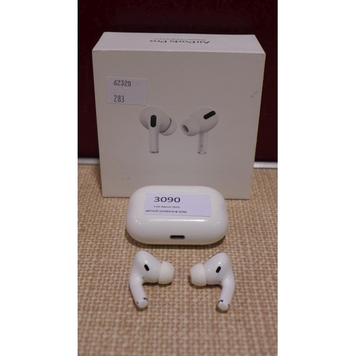 3090 - Apple Airpods Pro Magsafe (model:- MLWK3ZM/A), original RRP £164.99 + VAT (283-57) * This lot is sub... 