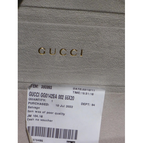 3095 - Gucci GG0142SA Plastic Glasses, original RRP £104.16 + VAT (283-50) * This lot is subject to VAT