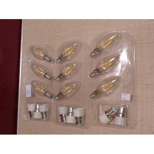 3100 - Conglom Chandelier Bulbs (283-168) * This lot is subject to VAT