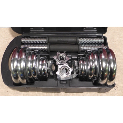 3108 - Incentivus 20kg dumbbell/barbell 56T RRP £99.99