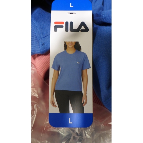 3164 - Bag of mixed sized ladies Fila clothing (inc Tops/Jogging bottoms)