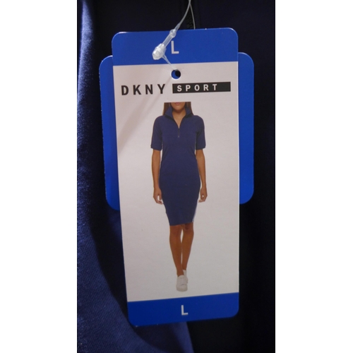 3194 - 3 large navy DKNY sport dresses