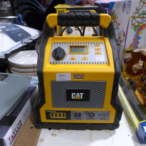 3201 - Cat Jump Starter 1200 Amp (model:- CJ1000DXT) (283-468) * This lot is subject to VAT