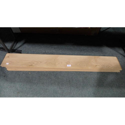 3253 - Laminate Light Oak Oslo Flooring   (283-250) * This lot is subject to VAT