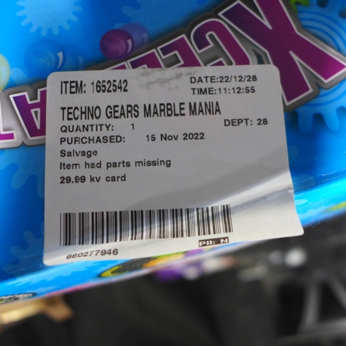 3261 - Techno Gears Marble Mania Xcelerator Set and Squish Activity Set  (283-88,277,281) * This lot is sub... 