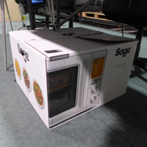 3268 - Sage The Combi Wave Microwave (model:- SMO870BST4GUK1 ), original RRP £249.99 + VAT (283-266) * This... 