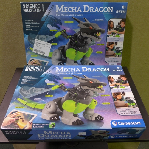 3281 - 2 Robotic Mecha Dragons     (283-399,400) * This lot is subject to VAT