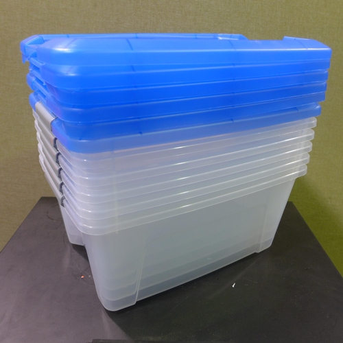 3283 - Iris 15L Storage Boxes (283-386) * This lot is subject to VAT