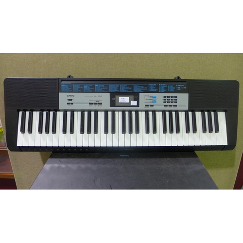 3287 - Casio Keyboard With Key Lighting (LK-136AD), original RRP £99.99 + VAT (283-389) * This lot is subje... 