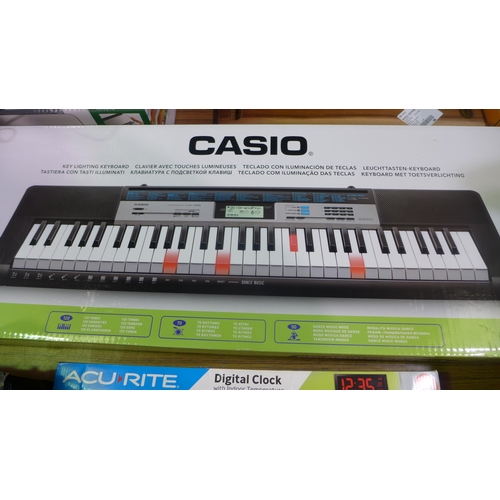 3287 - Casio Keyboard With Key Lighting (LK-136AD), original RRP £99.99 + VAT (283-389) * This lot is subje... 