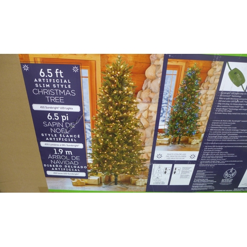 3294 - Polygroup 6.5Ft Pre-Lit Slim Aspen Tree, original RRP £241.66 + VAT (283-462) * This lot is subject ... 