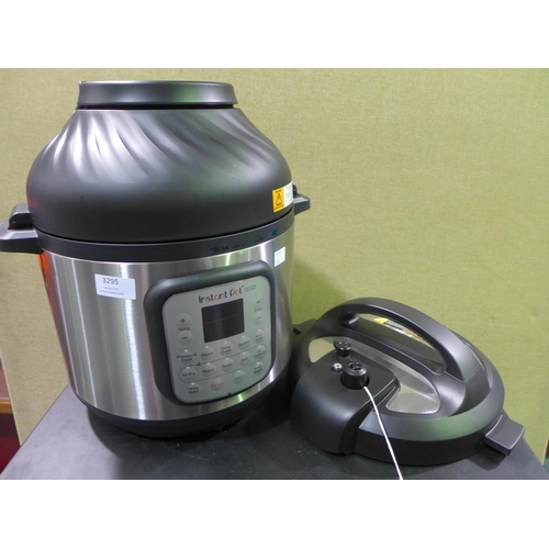 3295 - Instant Pot Duo Crisp 11-in-1 Air Fryer (7.6l), original RRP £116.66 + VAT (283-402) * This lot is s... 