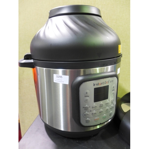 3295 - Instant Pot Duo Crisp 11-in-1 Air Fryer (7.6l), original RRP £116.66 + VAT (283-402) * This lot is s... 