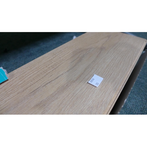 3310 - Pack Of Laminate Light Oak Oslo Flooring (283-460) * This lot is subject to VAT