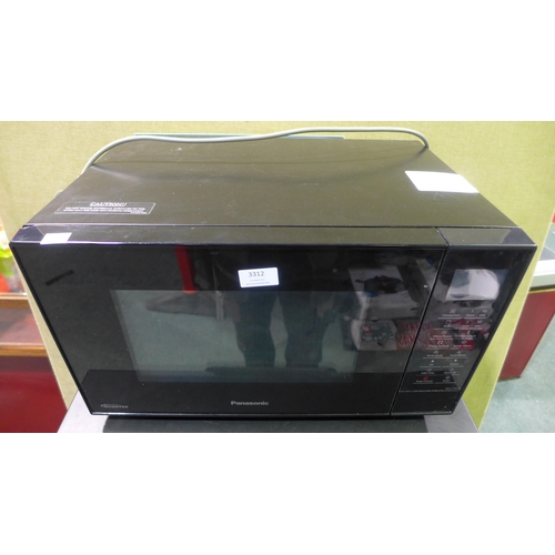 3312 - Panasonic Combi Microwave (model:- NN-CT56JBBPQ), original RRP £164.99 + VAT    (283-475) * This lot... 