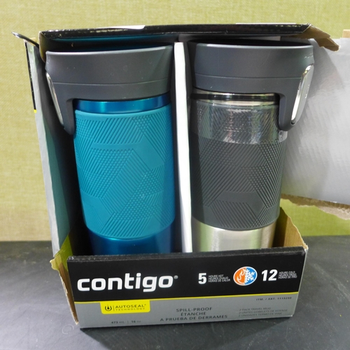 3318 - 2x Contigo Autoseal Mug and So Long Hot Water Bottle (283-476,490) * This lot is subject to VAT