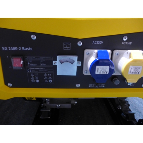 3359 - Stanley Generator (model:- SG2400), original RRP £249.99 + VAT  (283-413) * This lot is subject to V... 