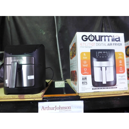 3411 - Gourmia Air Fryer 7Qt     (283-166) * This lot is subject to VAT