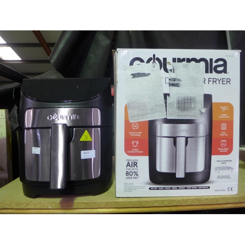 3412 - Gourmia Air Fryer 7Qt - DAMAGED CASING  (283-165) * This lot is subject to VAT