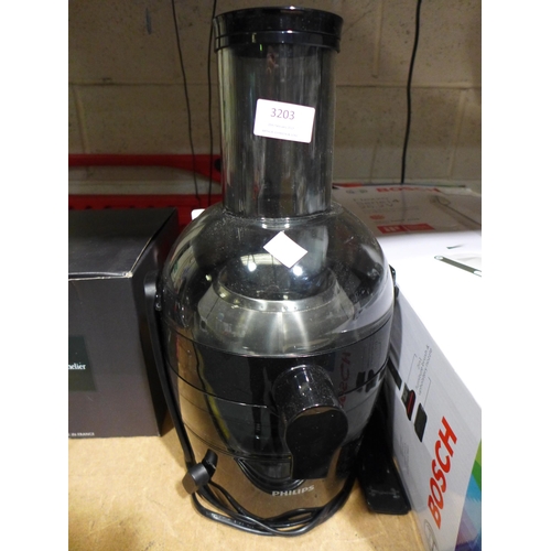 3109 - Philips Viva Juicer  - model HR1836/01        (282-633)  * This lot is subject to vat