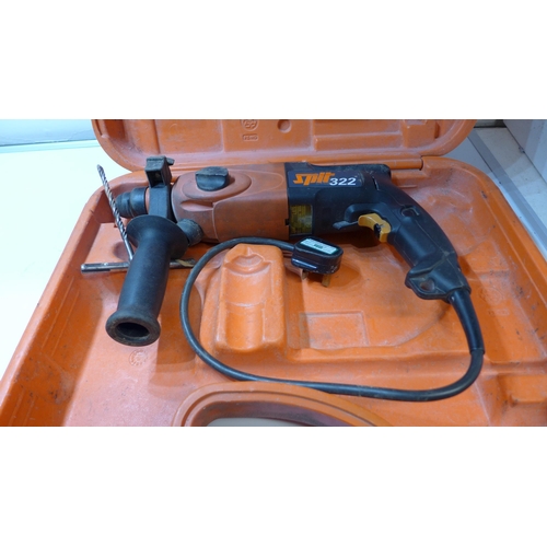 2031 - Spit 322 SDS 240V drill in case