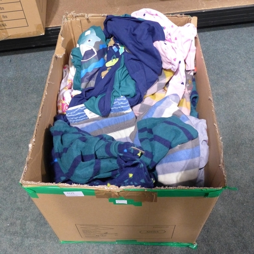 3125 - Box of misc children clothing (mixed sizes)