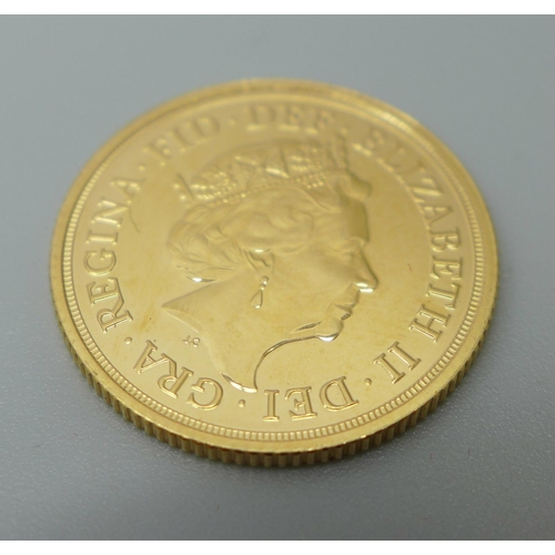 1100 - A 2020 gold sovereign