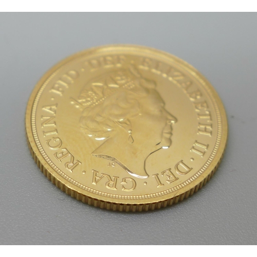 1106 - A 2020 gold sovereign