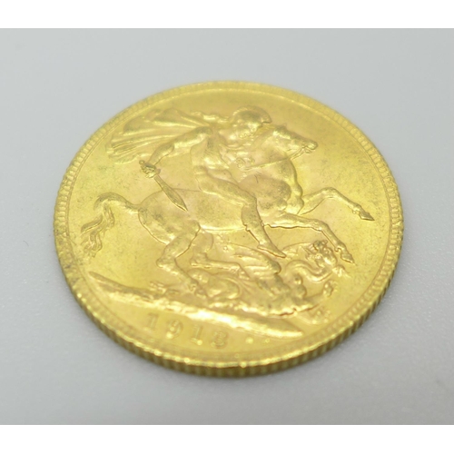 1151 - A 1913 gold sovereign