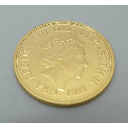 1156 - A 2020 gold sovereign