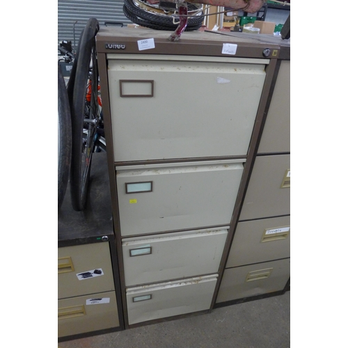 2391 - 3 x 4 drawer and 2 drawer filing cabinets