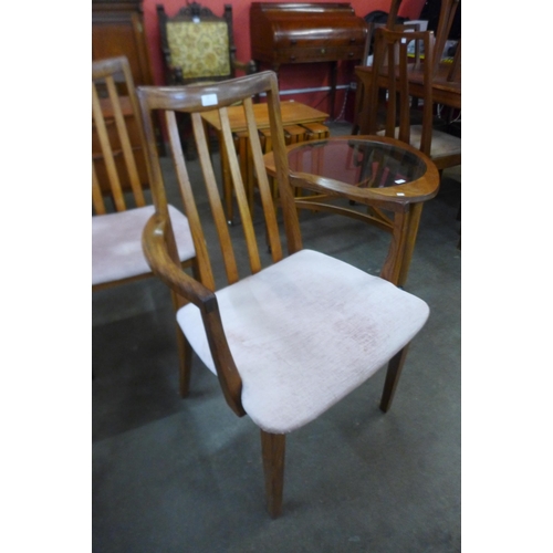 13 - A set of six G-Plan Fresco teak dining chairs