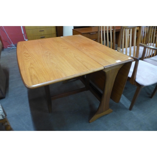 14 - A G-Plan Fresco teak drop-leaf table