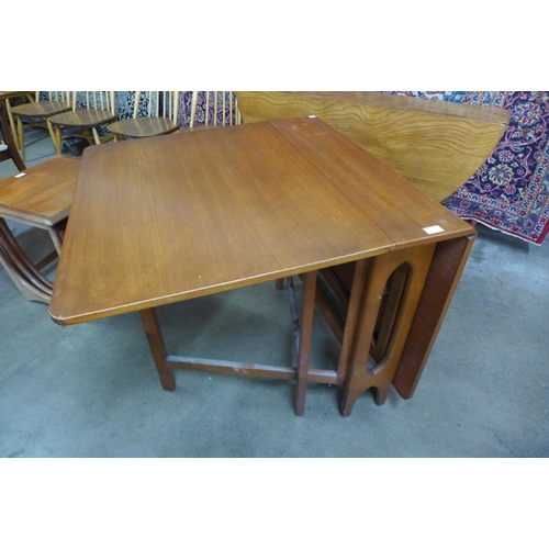 23 - A McIntosh teak drop leaf table