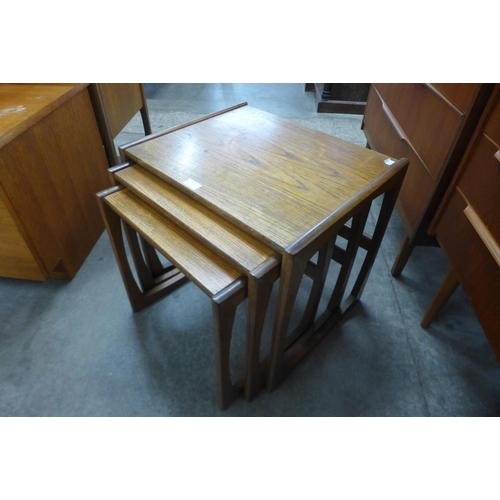 50 - A G-Plan Quadrille teak nest of tables