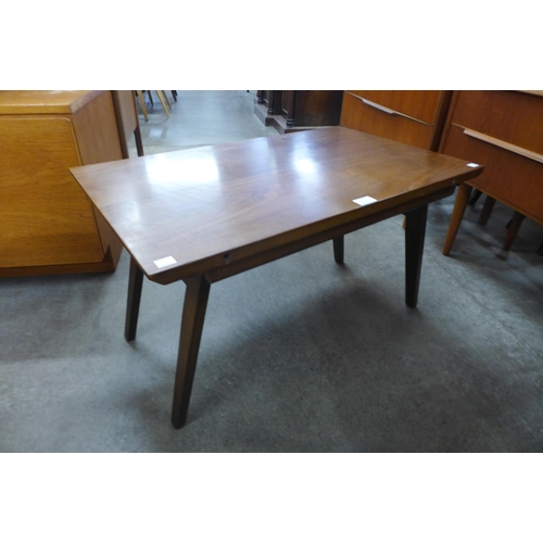 53 - A Beautili walnut folding tea table