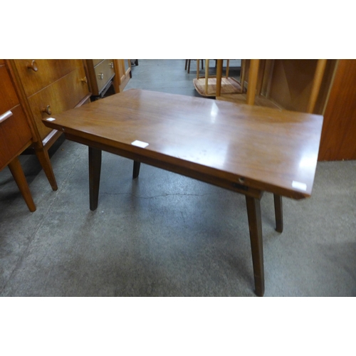 53 - A Beautili walnut folding tea table