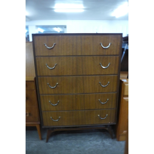 55 - A Meredew afromosia chest of drawers